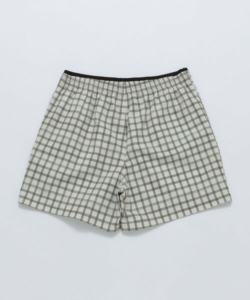 SHIPS / シップス ショート・ハーフ・半端丈パンツ | ROA: FLOWEAVE PRINTED CHECK SHORTS | 詳細2