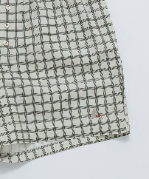 SHIPS / シップス ショート・ハーフ・半端丈パンツ | ROA: FLOWEAVE PRINTED CHECK SHORTS | 詳細7