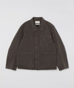 SHIPS / シップス Gジャン・デニムジャケット | AMOMENTO: GARMENTS DYED POCKET DENIM JACKET