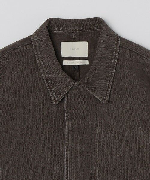SHIPS / シップス Gジャン・デニムジャケット | AMOMENTO: GARMENTS DYED POCKET DENIM JACKET | 詳細4