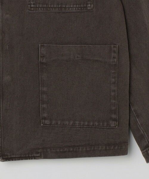 SHIPS / シップス Gジャン・デニムジャケット | AMOMENTO: GARMENTS DYED POCKET DENIM JACKET | 詳細5
