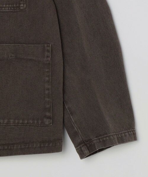 SHIPS / シップス Gジャン・デニムジャケット | AMOMENTO: GARMENTS DYED POCKET DENIM JACKET | 詳細6