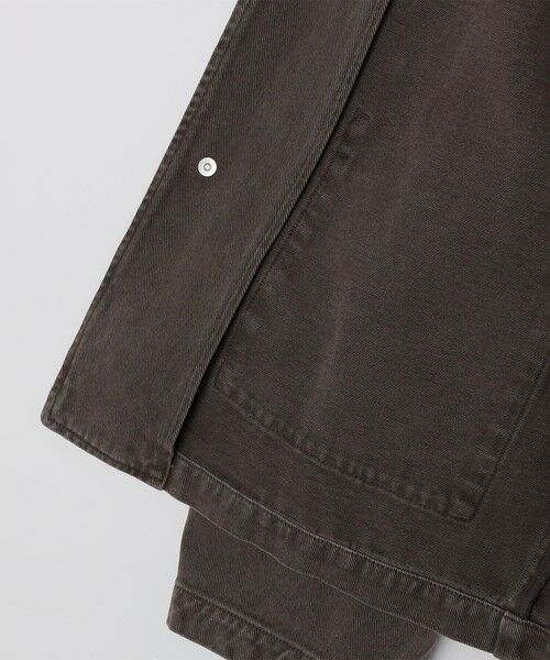 SHIPS / シップス Gジャン・デニムジャケット | AMOMENTO: GARMENTS DYED POCKET DENIM JACKET | 詳細8