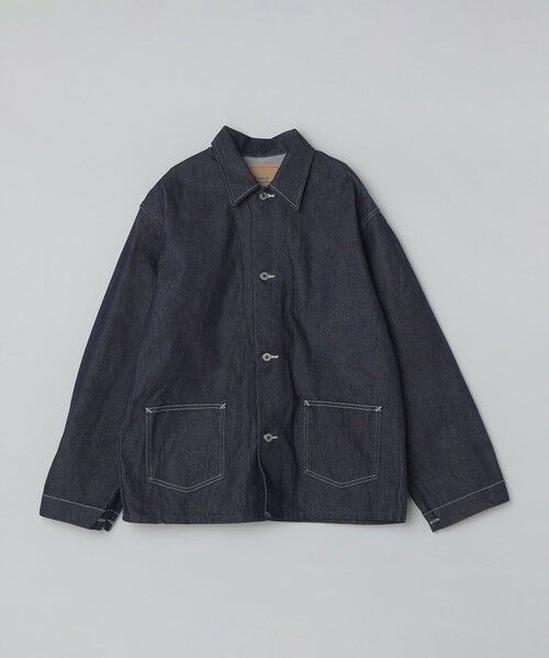 SHIPS / シップス Gジャン・デニムジャケット | SKEWed: CHOA JKT WW2 type-2（ネイビー）