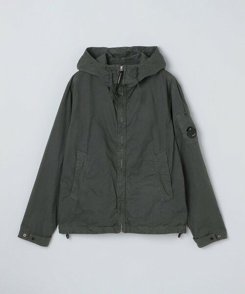 SHIPS / シップス ブルゾン | C.P.COMPANY: MICRO-REPS HOODED LENS JACKET（チャコールグレー）