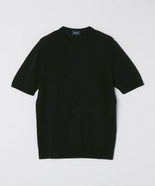 SHIPS / シップス Tシャツ | Drumohr: リネン コットン ガーメントダイ クルーネック ニット Tシャツ | 詳細2