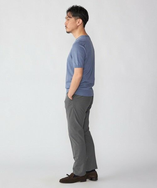 SHIPS / シップス Tシャツ | Drumohr: リネン コットン ガーメントダイ クルーネック ニット Tシャツ | 詳細10