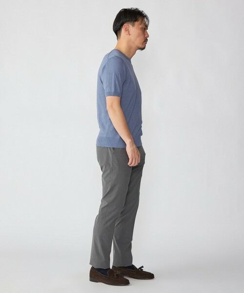 SHIPS / シップス Tシャツ | Drumohr: リネン コットン ガーメントダイ クルーネック ニット Tシャツ | 詳細12