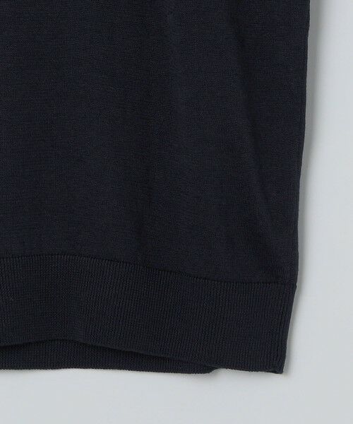 SHIPS / シップス Tシャツ | Drumohr: リネン コットン ガーメントダイ クルーネック ニット Tシャツ | 詳細18