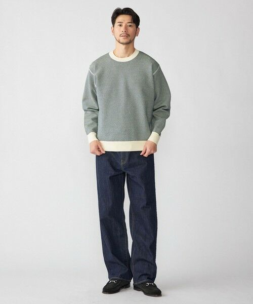 SHIPS / シップス ニット・セーター | SHIPS: 〈手洗い可能〉ヒートボンディング ニット スウェット | 詳細9