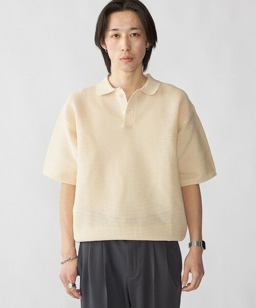 SHIPS / シップス ポロシャツ | City Ambient Products: ポリエステル メッシュ ニット ショートスリーブ ポロ | 詳細1