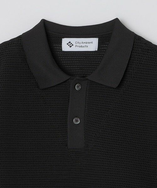 SHIPS / シップス ポロシャツ | City Ambient Products: ポリエステル メッシュ ニット ショートスリーブ ポロ | 詳細7