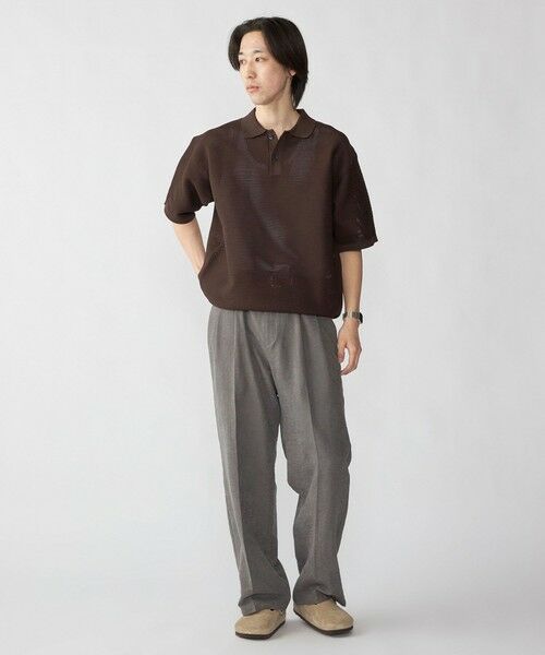 SHIPS / シップス ポロシャツ | City Ambient Products: ポリエステル メッシュ ニット ショートスリーブ ポロ | 詳細13