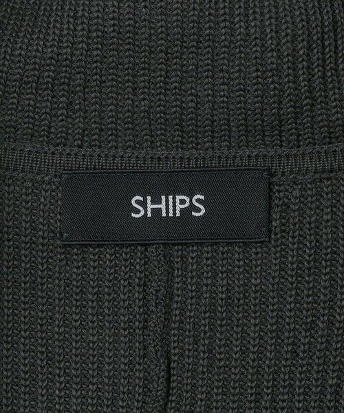 SHIPS / シップス テーラードジャケット | SHIPS:〈接触冷感/ 手洗い可能〉 リネン クール ニット ジャケット | 詳細4