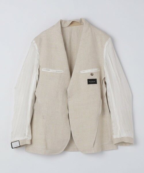 SHIPS / シップス テーラードジャケット | 【SHIPS別注】Errico Formicola: リネン バスケット ジャケット | 詳細10