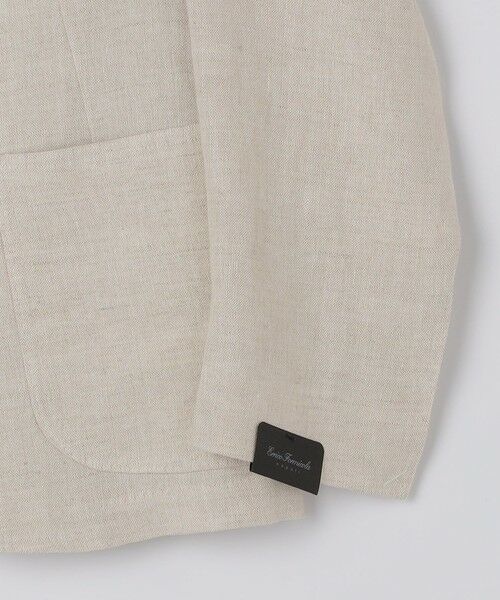 SHIPS / シップス テーラードジャケット | 【SHIPS別注】Errico Formicola: リネン バスケット ジャケット | 詳細13
