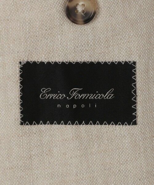 SHIPS / シップス テーラードジャケット | 【SHIPS別注】Errico Formicola: リネン バスケット ジャケット | 詳細18