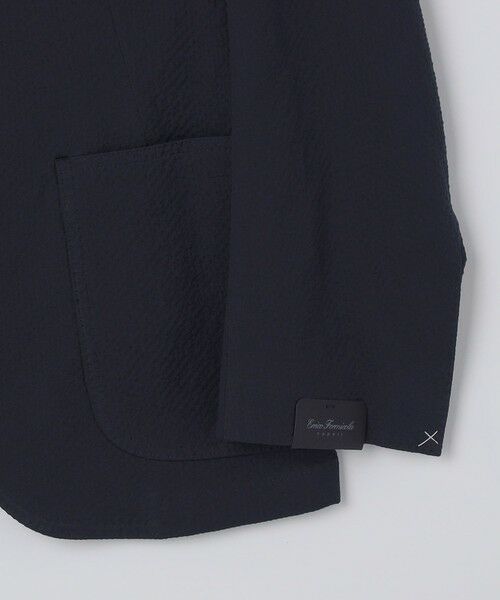 SHIPS / シップス テーラードジャケット | 【SHIPS別注】Errico Formicola: コットン シアサッカー ジャケット | 詳細13