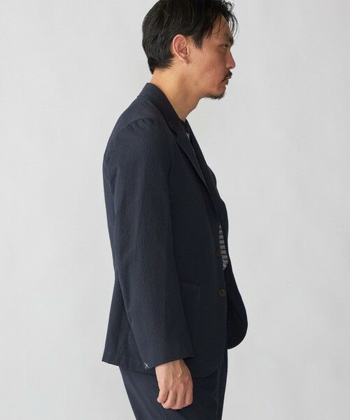 SHIPS / シップス テーラードジャケット | 【SHIPS別注】Errico Formicola: コットン シアサッカー ジャケット | 詳細3