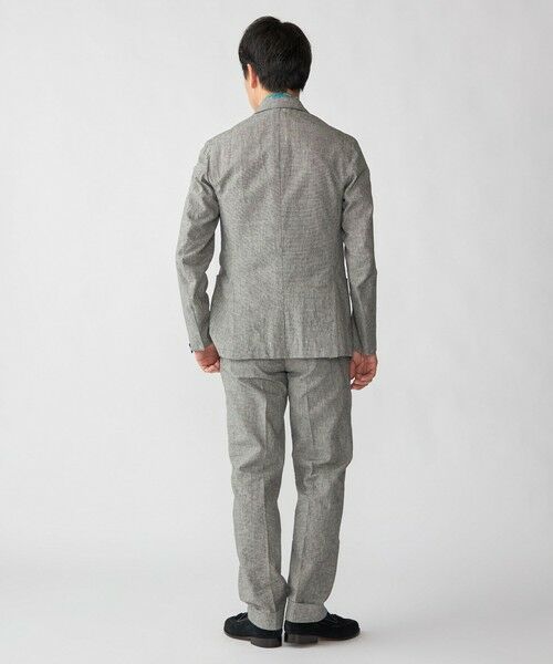 SHIPS / シップス テーラードジャケット | 【SHIPS別注】Errico Formicola: リネン コットン ハウンドトゥース ジャケット | 詳細6