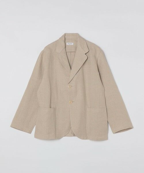 SHIPS / シップス テーラードジャケット | 【SHIPS別注】Salvatore Piccolo: リネン キャンバス ジャケット（ベージュ系）
