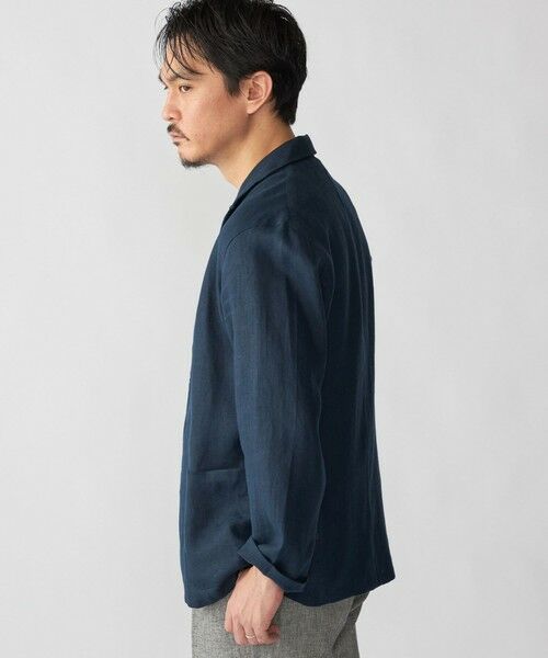 SHIPS / シップス テーラードジャケット | 【SHIPS別注】Salvatore Piccolo: リネン キャンバス ジャケット | 詳細1