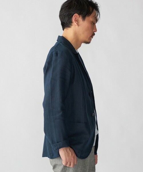 SHIPS / シップス テーラードジャケット | 【SHIPS別注】Salvatore Piccolo: リネン キャンバス ジャケット | 詳細3