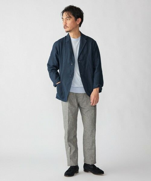 SHIPS / シップス テーラードジャケット | 【SHIPS別注】Salvatore Piccolo: リネン キャンバス ジャケット | 詳細4