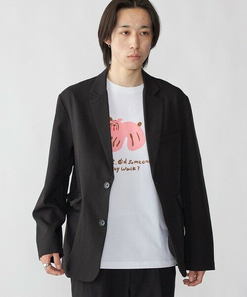 SHIPS / シップス テーラードジャケット | City Ambient Products: Cityform カルゼ テック ジャケット（ブラック）