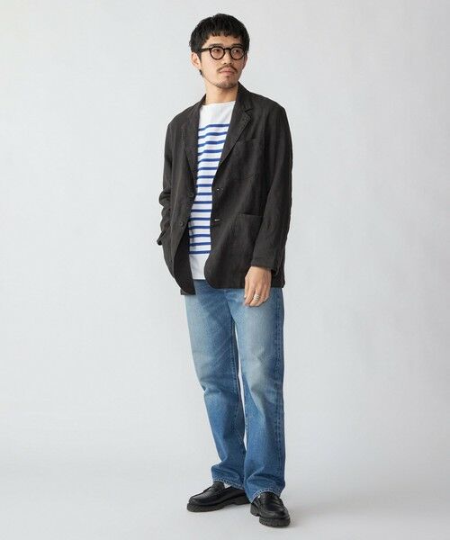 SHIPS / シップス テーラードジャケット | SHIPS: 〈洗濯機可能〉リネン ウォッシュド ジャケット | 詳細1