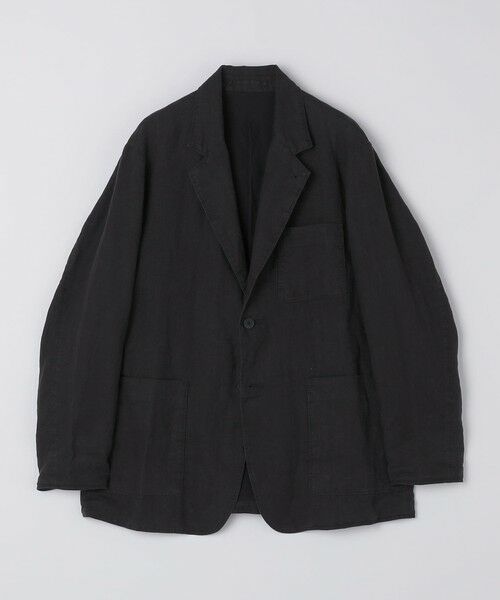 SHIPS / シップス テーラードジャケット | SHIPS: 〈洗濯機可能〉リネン ウォッシュド ジャケット | 詳細3