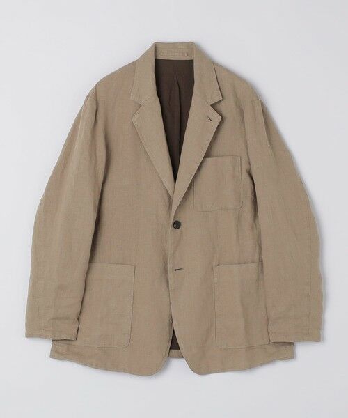 SHIPS / シップス テーラードジャケット | SHIPS: 〈洗濯機可能〉リネン ウォッシュド ジャケット | 詳細13