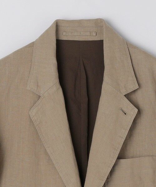 SHIPS / シップス テーラードジャケット | SHIPS: 〈洗濯機可能〉リネン ウォッシュド ジャケット | 詳細17