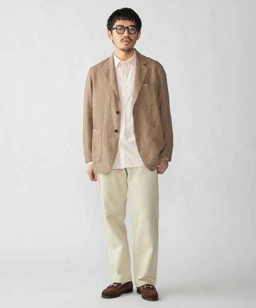 SHIPS / シップス テーラードジャケット | SHIPS: 〈洗濯機可能〉リネン ウォッシュド ジャケット | 詳細5
