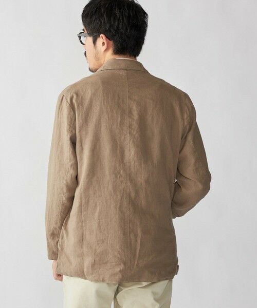 SHIPS / シップス テーラードジャケット | SHIPS: 〈洗濯機可能〉リネン ウォッシュド ジャケット | 詳細11