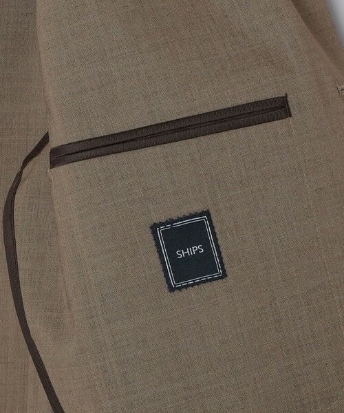 SHIPS / シップス テーラードジャケット | SHIPS:〈FUNCTION/手洗い可能〉ラミー ブレンド ジャケット(セットアップ対応) | 詳細12