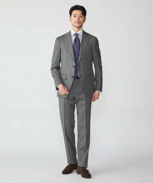 SHIPS / シップス セットアップ | SHIPS: Ermenegild Zegna TRAVELLER ソリッド スーツ(ダークグレー)