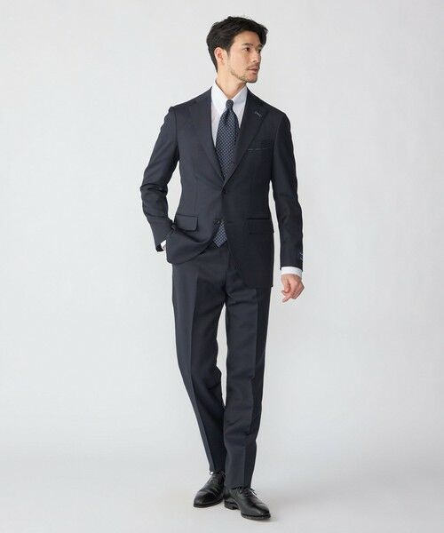SHIPS / シップス セットアップ | SHIPS: Ermenegild Zegna ISLAND BREEZE ソリッド スーツ(ネイビー)