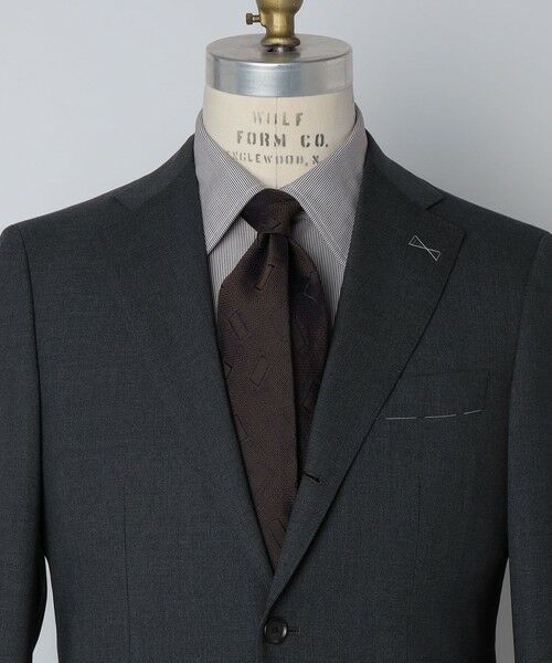 SHIPS / シップス ネクタイ | Puccini: ガルザ コモン ネクタイ（ブラウン）