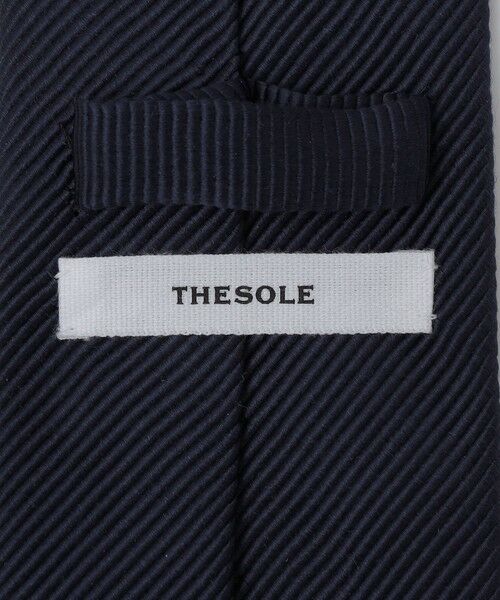SHIPS / シップス ネクタイ | 【SHIPS別注】THE SOLE: モガドール ネイビー ソリッド ネクタイ | 詳細5