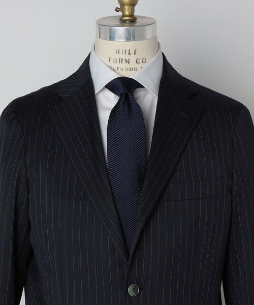 SHIPS / シップス ネクタイ | 【SHIPS別注】THE SOLE: モガドール ネイビー ソリッド ネクタイ | 詳細7