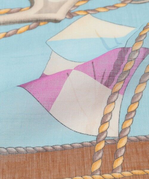 SHIPS / シップス バンダナ・スカーフ | Vincenzo Miozza: コットン リネン アンカー モチーフ スカーフ | 詳細2