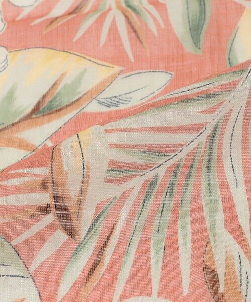 SHIPS / シップス バンダナ・スカーフ | Vincenzo Miozza: コットン リネン リーフ バンダナ | 詳細2