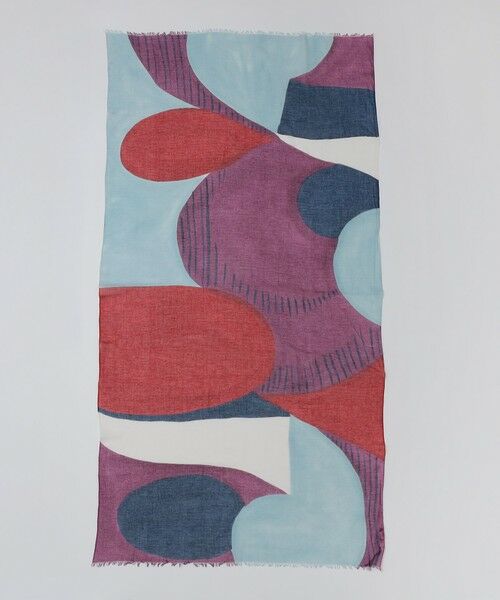 SHIPS / シップス マフラー・ショール・スヌード・ストール | MARCEL LASSANCE: COTTON PRINT STOLE | 詳細1