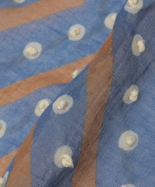 SHIPS / シップス マフラー・ショール・スヌード・ストール | MARCEL LASSANCE: COTTON HAND EMBROIDERY STOLE | 詳細4