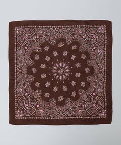 MARCEL LASSANCE: SILK PRINT BANDANA INDIA