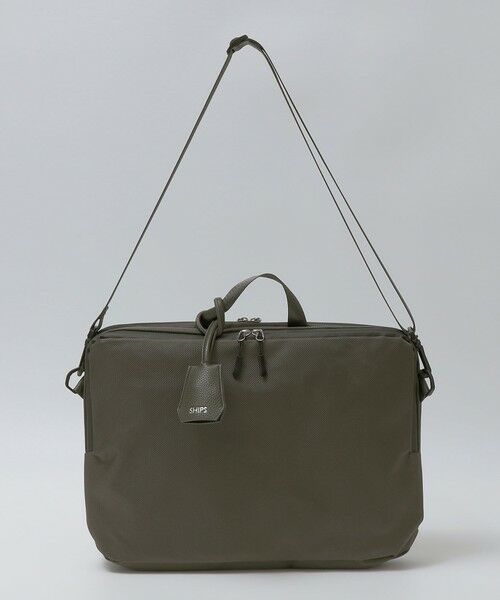 SHIPS / シップス ビジネスバッグ | 【WEB限定】SHIPS: 2WAY ビズ PC ブリーフケース（オリーブ）