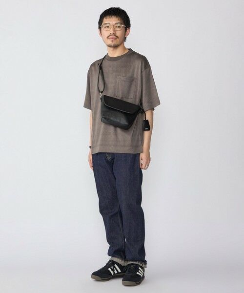 SHIPS / シップス ショルダーバッグ | 【WEB限定】SHIPS: 合成皮革 ミニ フラップ ショルダーバッグ | 詳細1