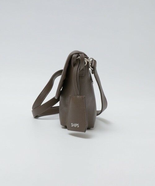 SHIPS / シップス ショルダーバッグ | 【WEB限定】SHIPS: 合成皮革 ミニ フラップ ショルダーバッグ | 詳細9