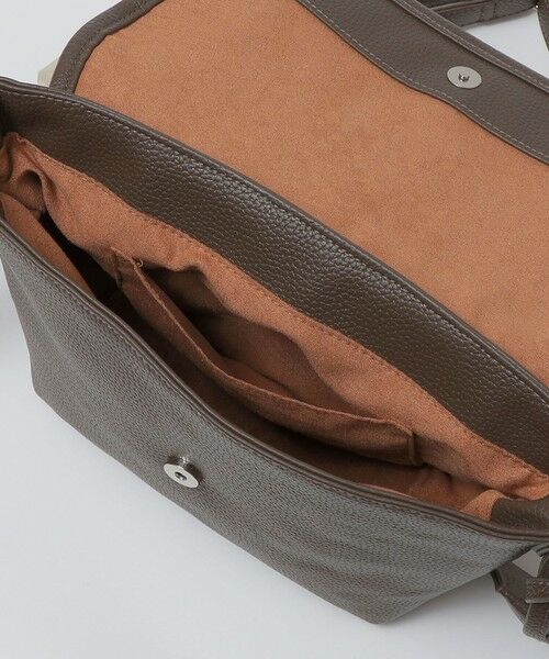 SHIPS / シップス ショルダーバッグ | 【WEB限定】SHIPS: 合成皮革 ミニ フラップ ショルダーバッグ | 詳細15